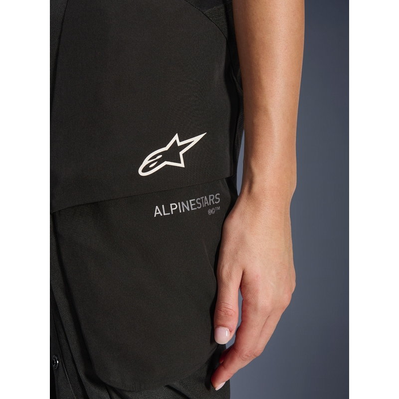 Ženske motociklističke hlače Alpinestars Stella Andes V4 Drystar, crne