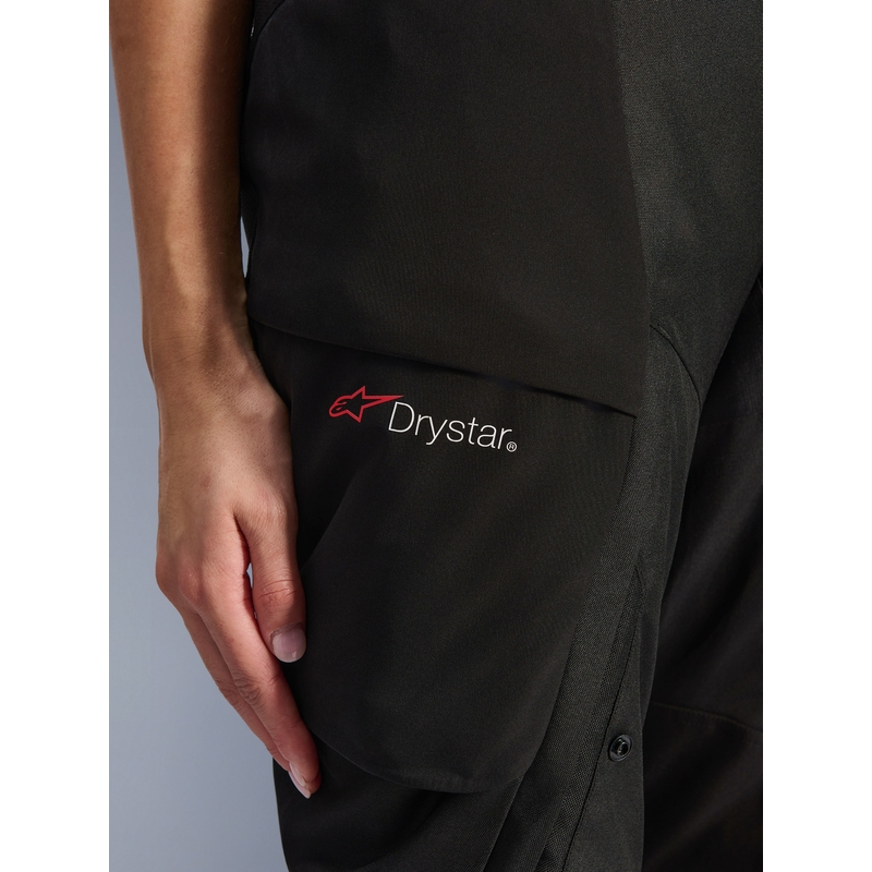 Ženske motociklističke hlače Alpinestars Stella Andes V4 Drystar, crne