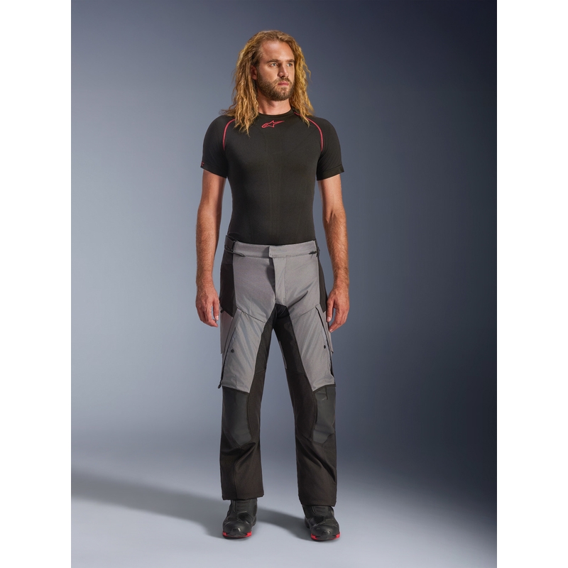 Alpinestars Andes V4 Drystar motociklističke hlače crno-tamno sive
