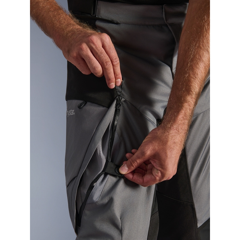 Alpinestars Andes V4 Drystar motociklističke hlače crno-tamno sive