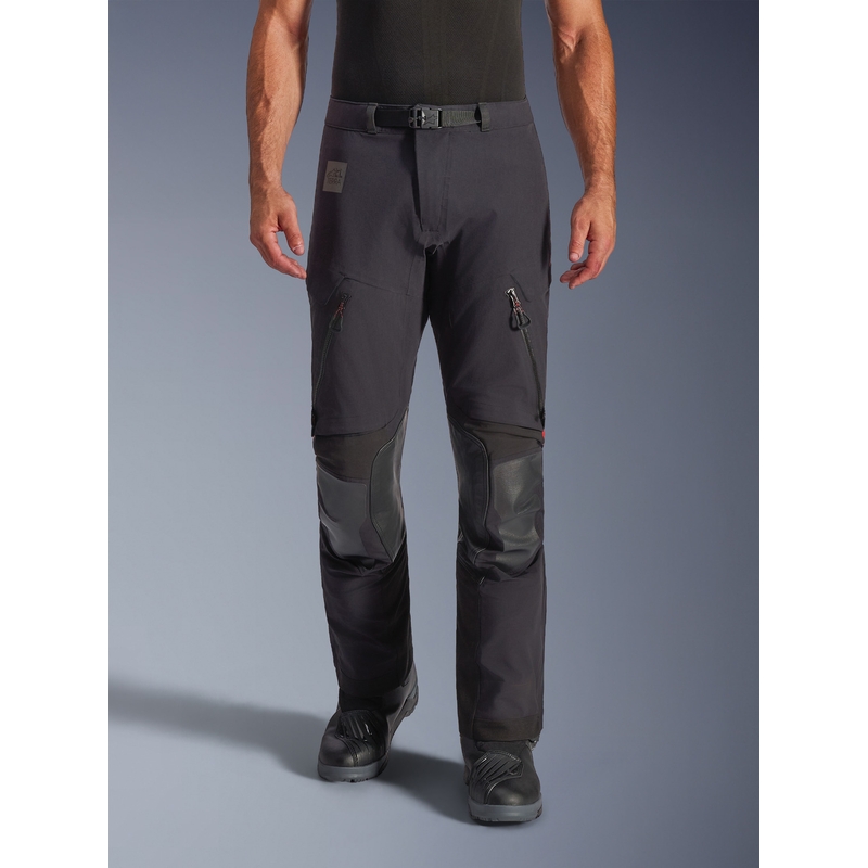 Alpinestars Halo PRO Drystar XF motociklističke hlače crno-tamno sive-crvene