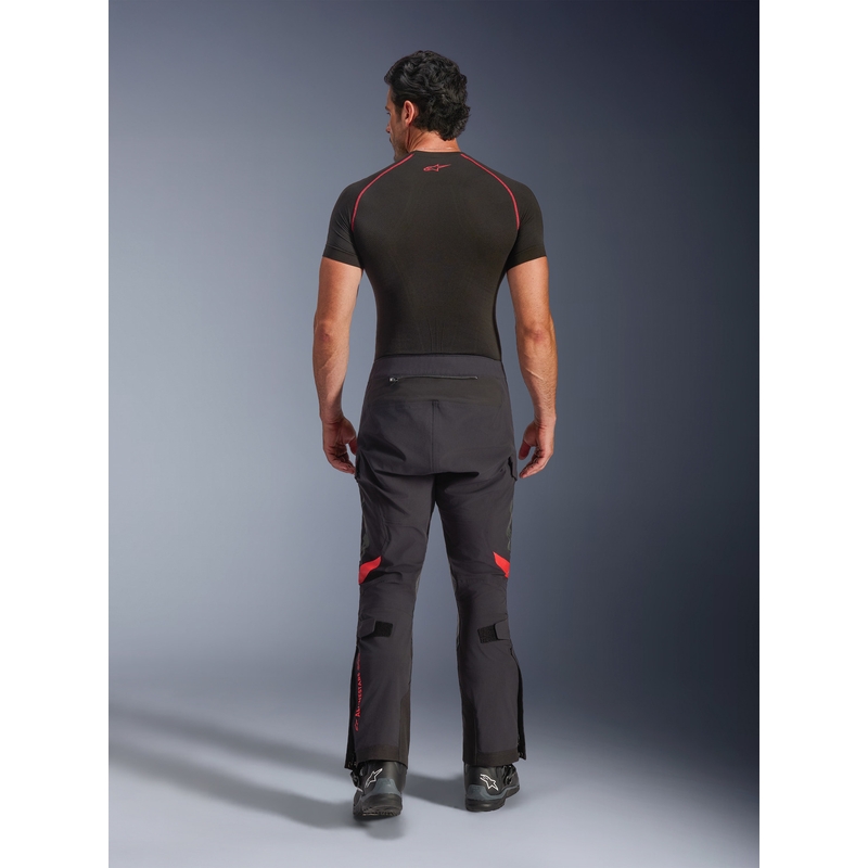 Alpinestars Halo PRO Drystar XF motociklističke hlače crno-tamno sive-crvene