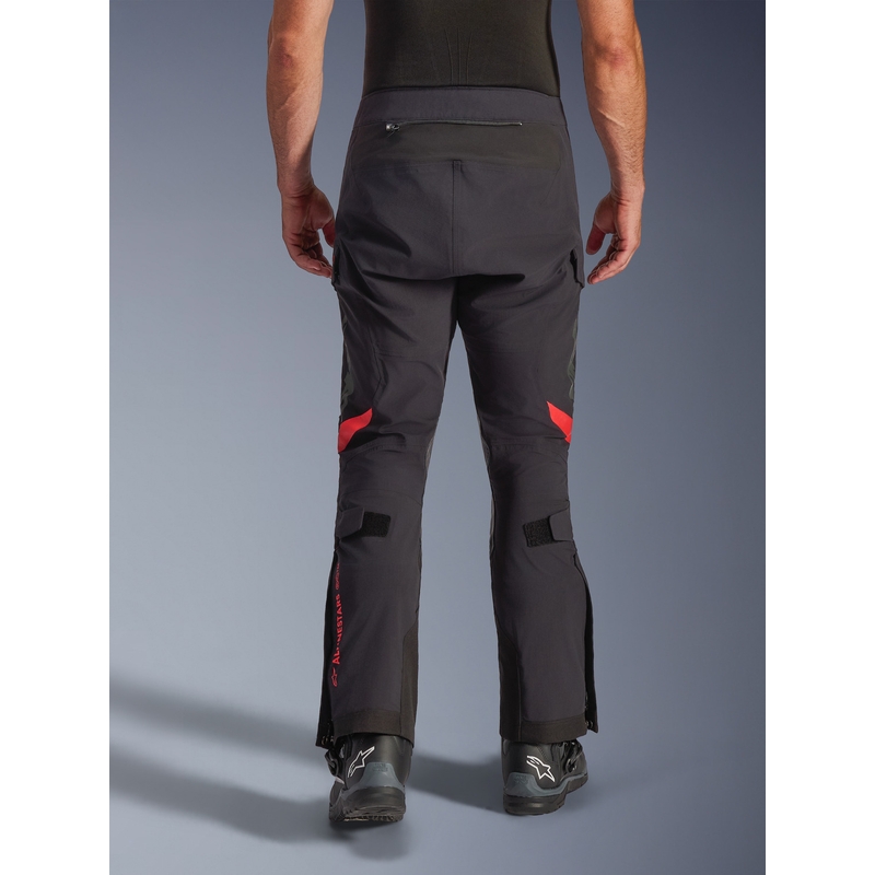 Alpinestars Halo PRO Drystar XF motociklističke hlače crno-tamno sive-crvene