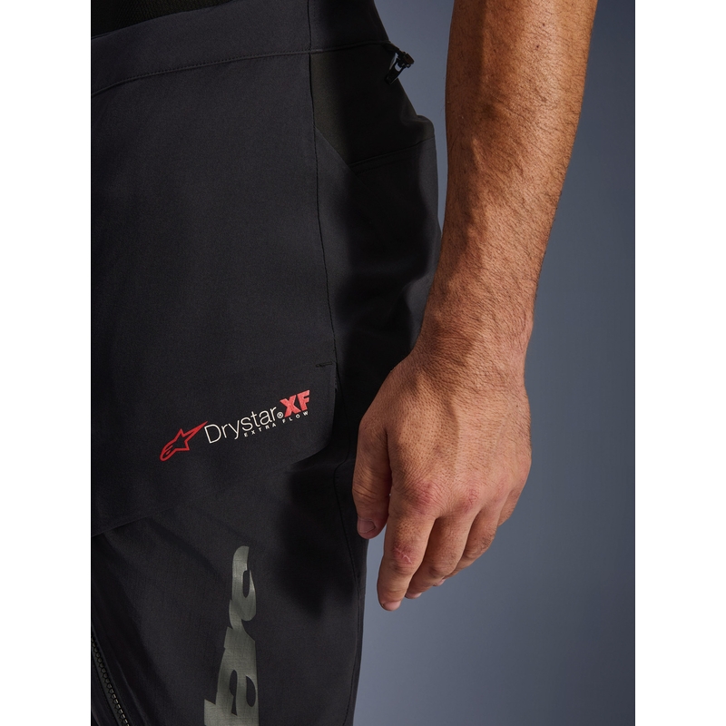 Alpinestars Halo PRO Drystar XF motociklističke hlače crno-tamno sive-crvene