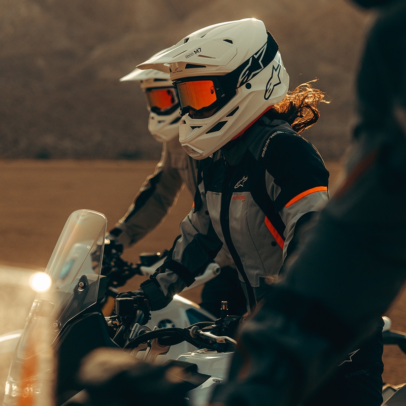Alpinestars Stella Andes V4 Drystar Ženska motociklistička jakna tamno siva-svijetlosiva-crno-crvena