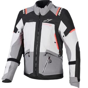 Alpinestars Stella Andes V4 Drystar Ženska motociklistička jakna tamno siva-svijetlosiva-crno-crvena