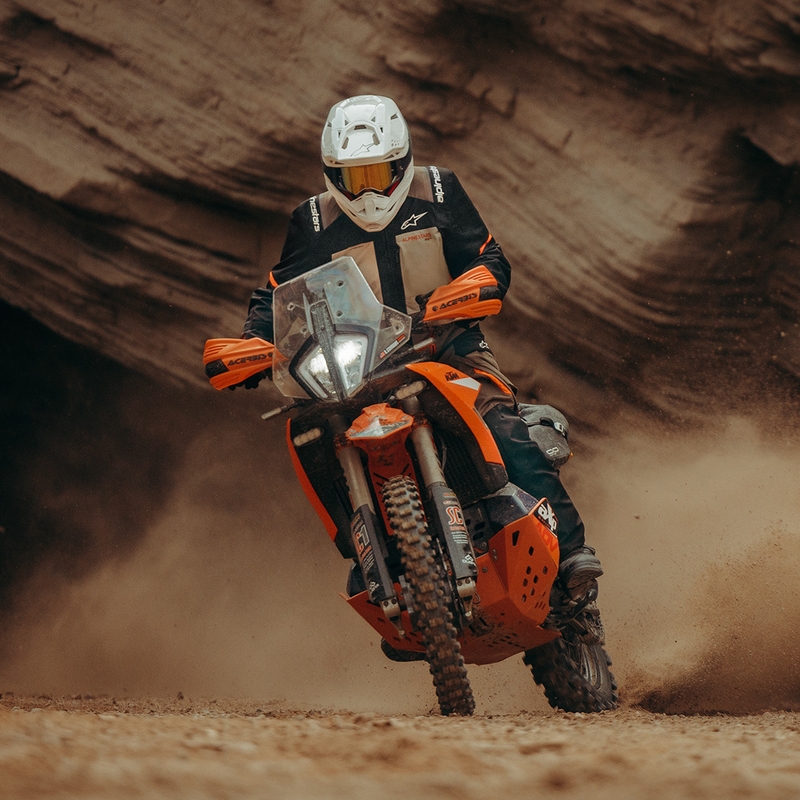 Alpinestars Andes V4 Drystar motociklistička jakna krem-svijetlosmeđa-crna-fluo narančasta