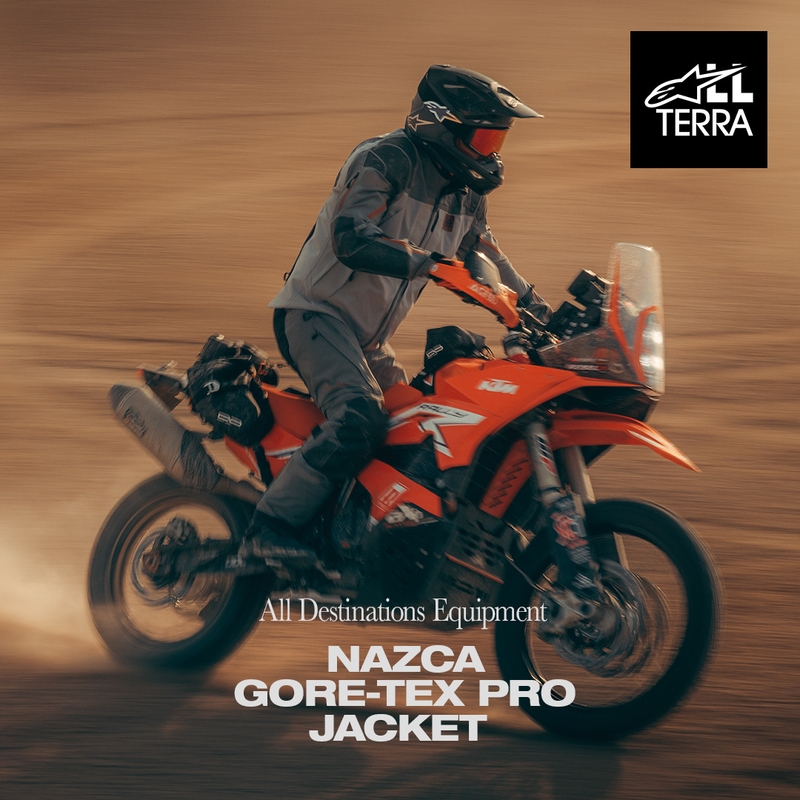Alpinestars Nazca 3L Gore-Tex PRO motociklistička jakna tamno siva-svijetlosiva
