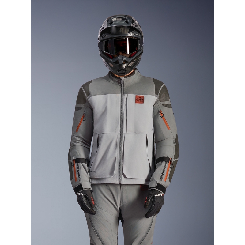 Alpinestars Nazca 3L Gore-Tex PRO motociklistička jakna tamno siva-svijetlosiva
