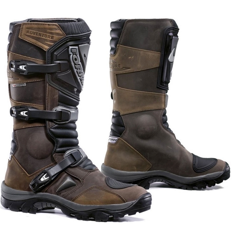 Motociklističke čizme Forma Adventure DRY smeđe