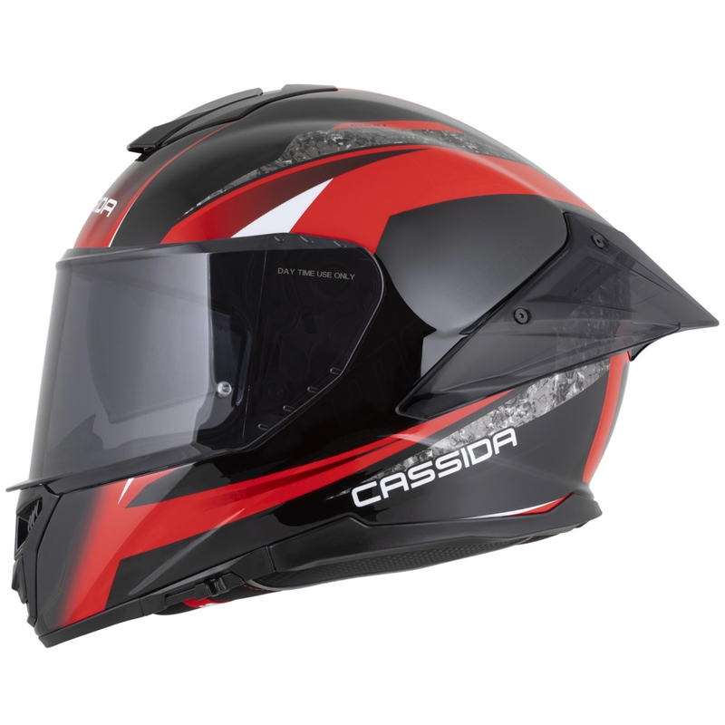 Cassida Integral GTS 2.1 Mega integralna motociklistička kaciga crno-crveno-bijela