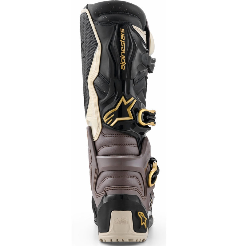 Alpinestars TECH 7 Enduro Drystar motociklističke čizme crne-tamno sive-zlatne