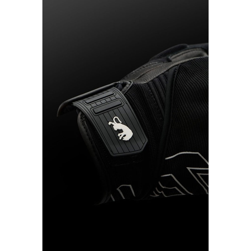 Furygan Jet Neon D3O® Evo ženske motociklističke rukavice crno-bijele