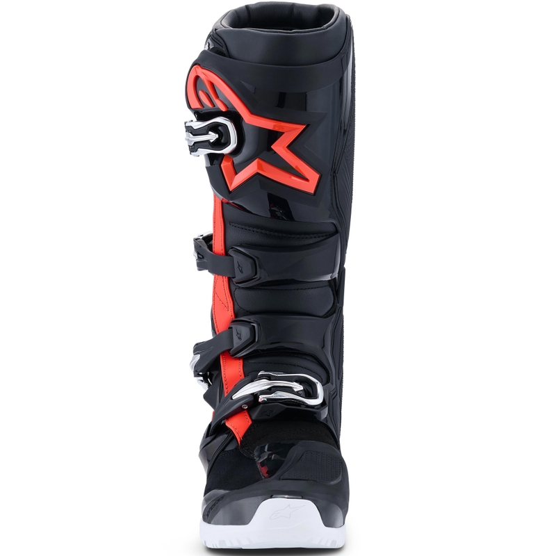Alpinestars TECH 7 Enduro Drystar motociklističke čizme crno-fluo crveno-bijele