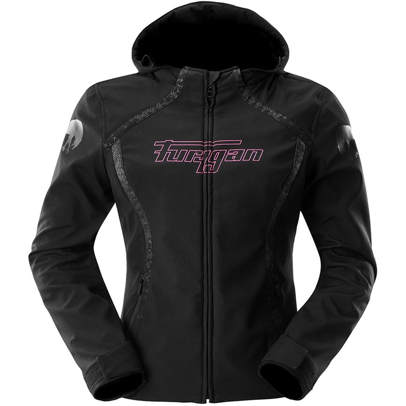 Furygan Skye ženska motociklistička jakna crno-roza