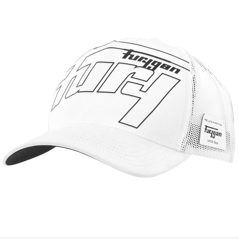 Furygan Trucker Rage kapa bijelo-crna
