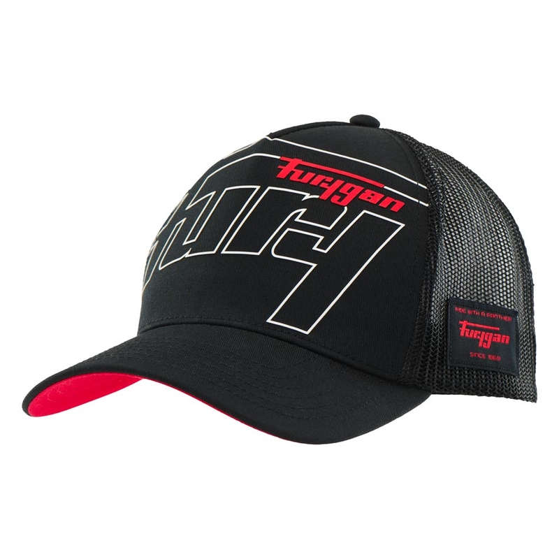 Furygan Trucker Rage kapa crno-bijelo-crvena