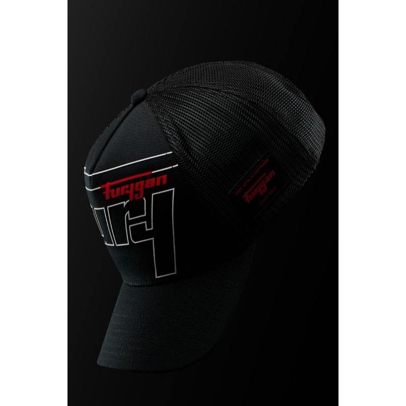 Furygan Trucker Rage kapa crno-bijelo-crvena