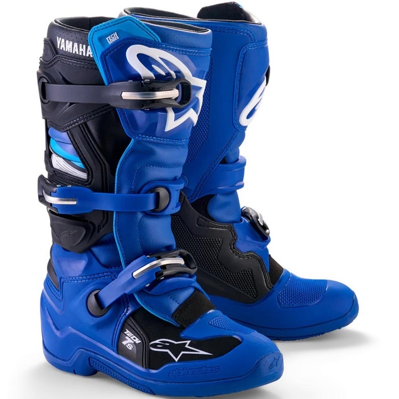 Alpinestars TECH 7 S YAMAHA dječje motokros čizme plavo-bijelo-crna kolekcija