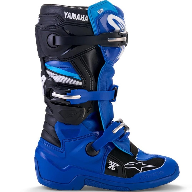 Alpinestars TECH 7 S YAMAHA dječje motokros čizme plavo-bijelo-crna kolekcija