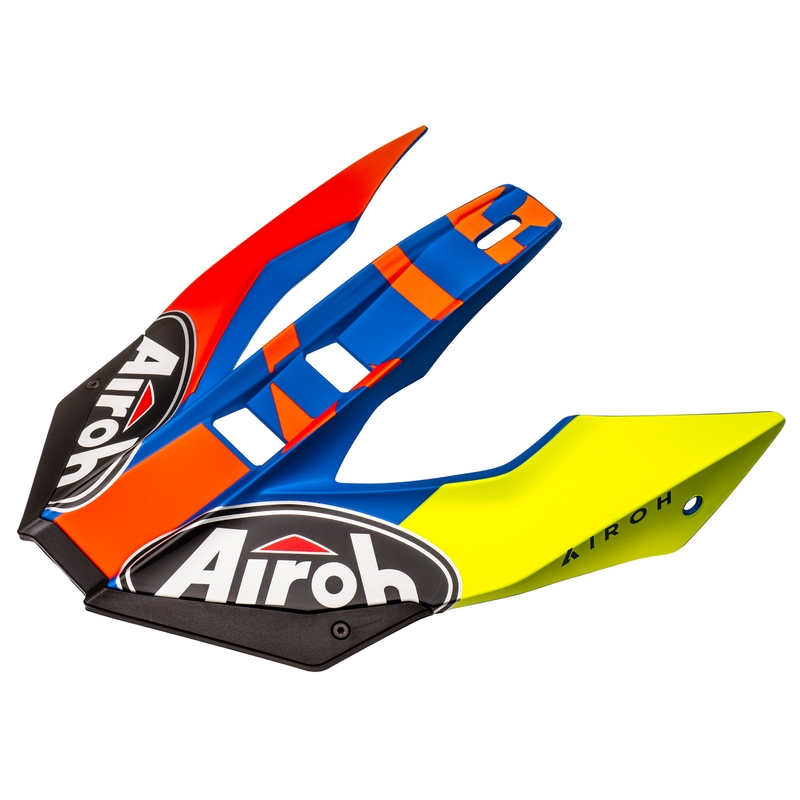 Vizir za motociklističke kacige Airoh Twist 2.0 Lift mat cijan