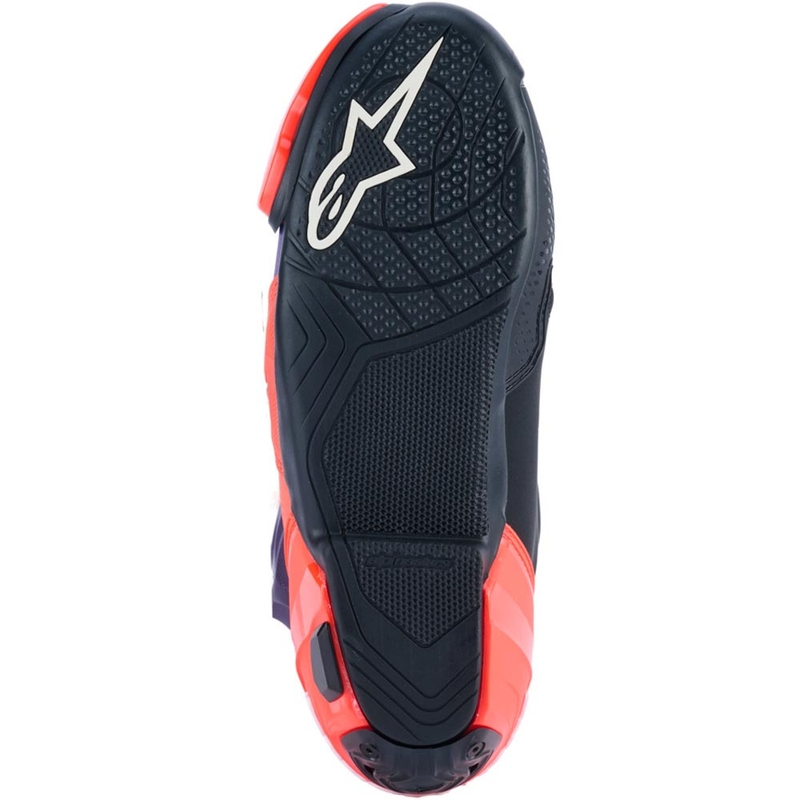 Alpinestars Supertech R Vented Flyte motociklističke čizme ograničeno izdanje Jorge Martin ljubičasto-crveno-crne