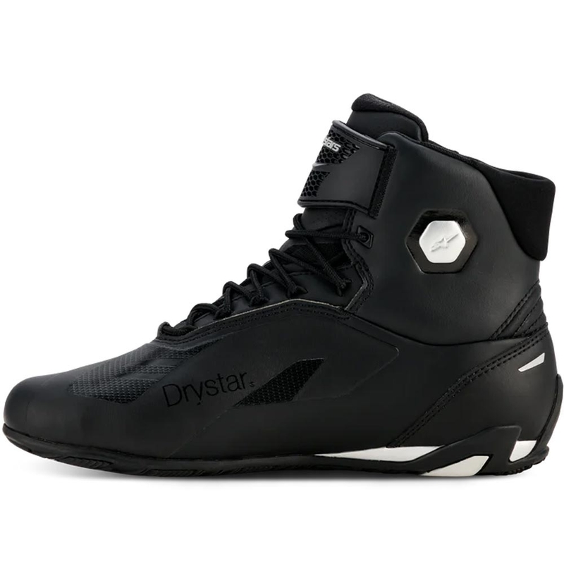 Ženske motociklističke čizme Alpinestars Stella Faster-4 Drystar crno-srebrne