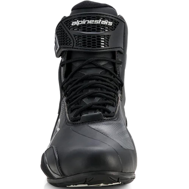 Ženske motociklističke čizme Alpinestars Stella Faster-4 Drystar crno-srebrne