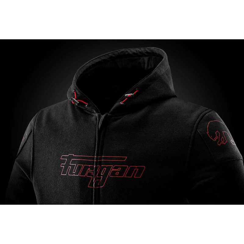 Furygan Livio X Kevlar® motociklistička jakna crno-crvena