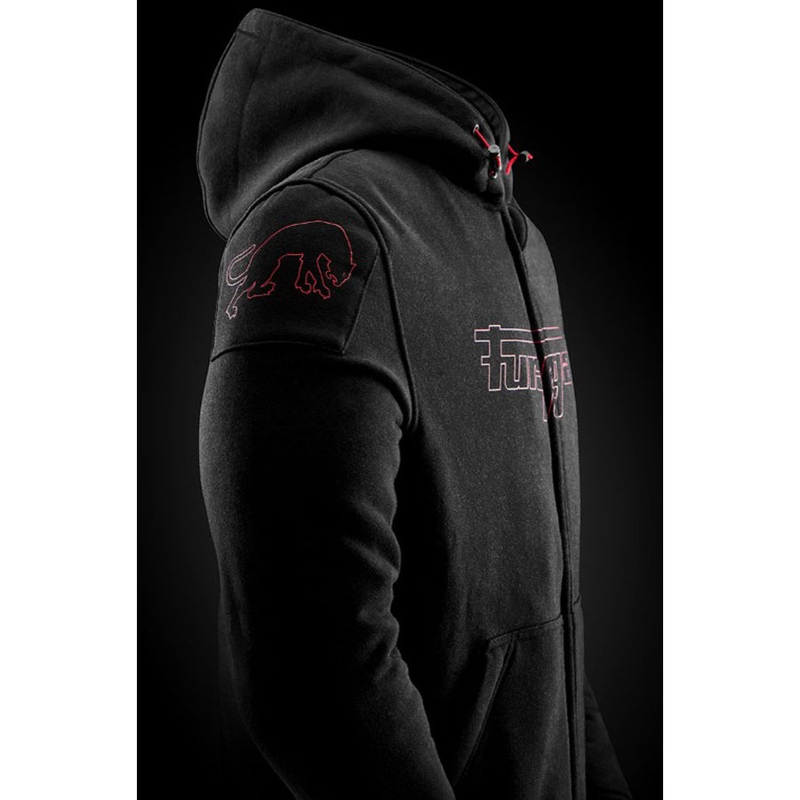 Furygan Livio X Kevlar® motociklistička jakna crno-crvena