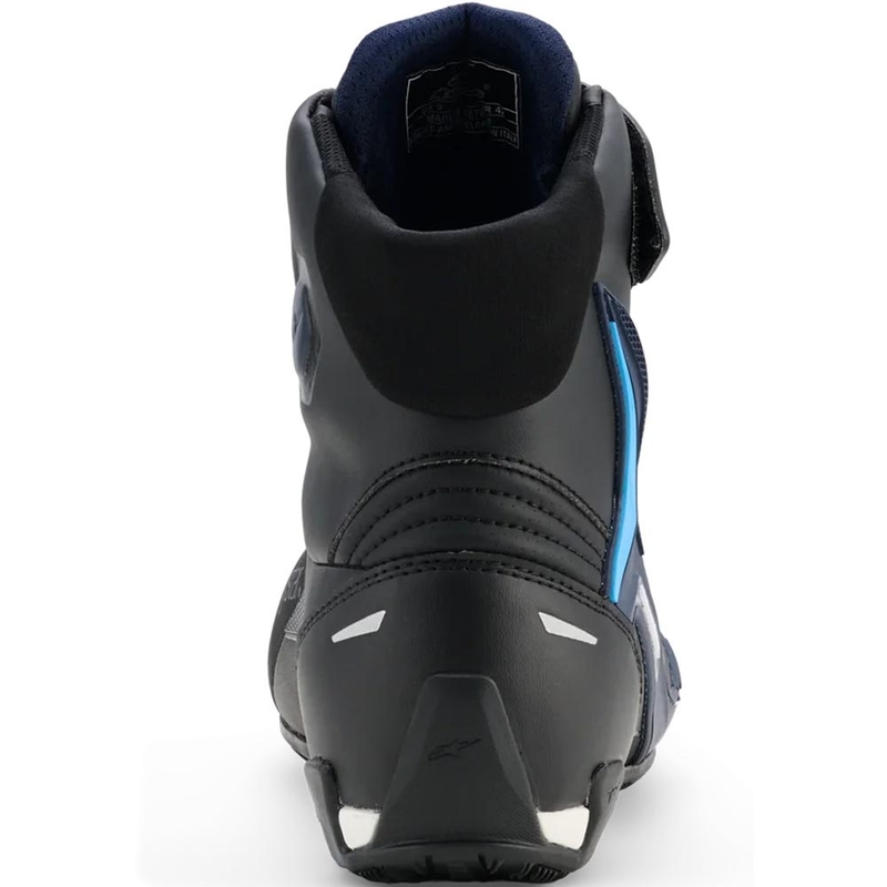 Alpinestars Faster-4 Drystar motociklističke čizme crno-plavo-bijele