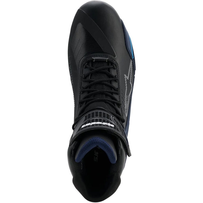 Alpinestars Faster-4 Drystar motociklističke čizme crno-plavo-bijele