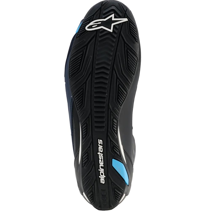 Alpinestars Faster-4 Drystar motociklističke čizme crno-plavo-bijele