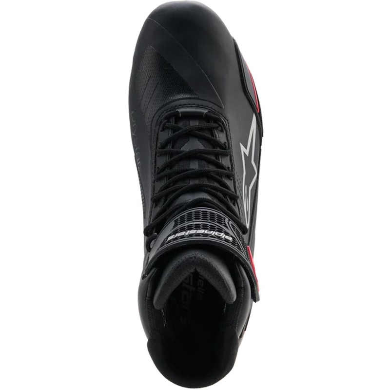 Ženske motociklističke čizme Alpinestars Stella Faster-4 Drystar crno-sivo-crvene