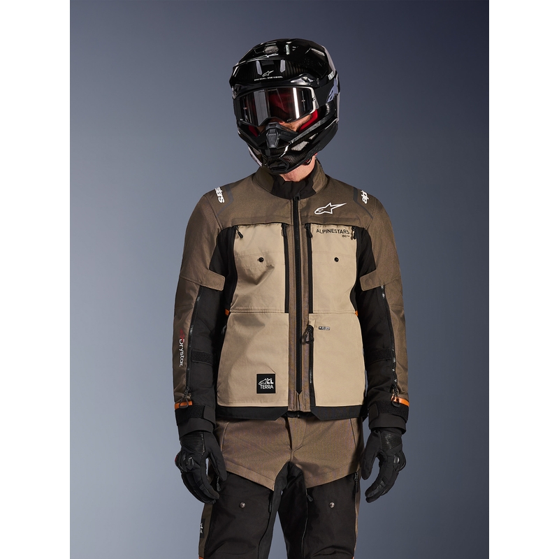 Alpinestars Cusco Drystar motociklistička jakna smeđe-crna