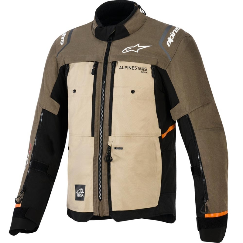 Alpinestars Cusco Drystar motociklistička jakna smeđe-crna