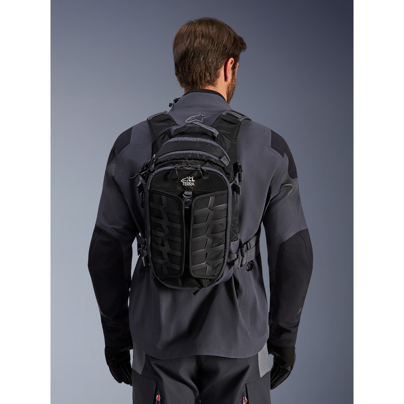 Alpinestars AT-15 motociklistički ruksak crno-sivi 15 l