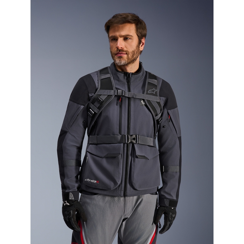 Alpinestars AT-15 motociklistički ruksak crno-sivi 15 l