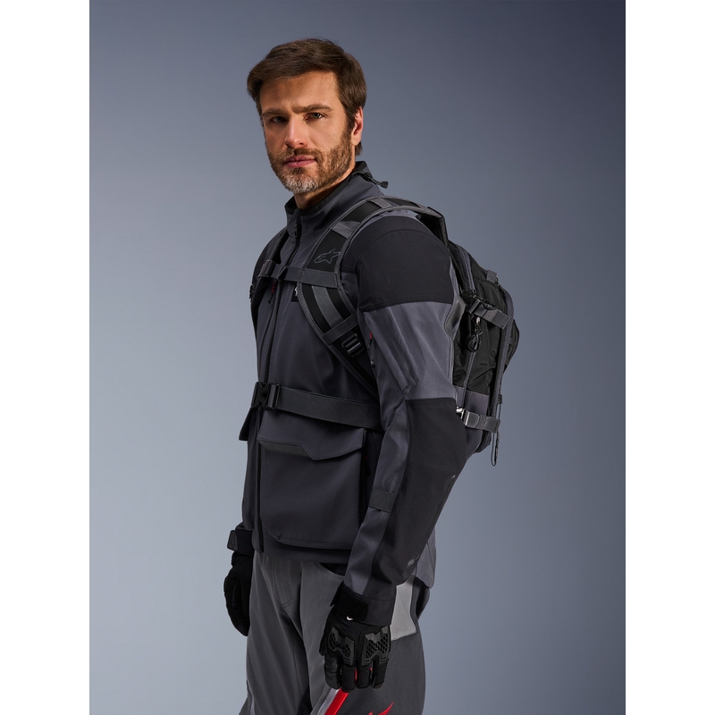 Alpinestars AT-15 motociklistički ruksak crno-sivi 15 l