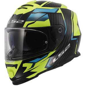 LS2 FF800 Storm II Tracker integralna motociklistička kaciga crno-fluo žuta