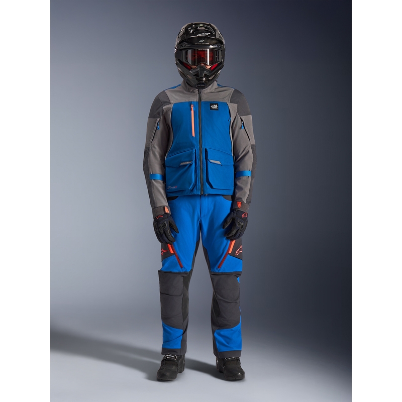 Alpinestars Maxdura Drystar XF motociklistička jakna plavo-tamnosiva