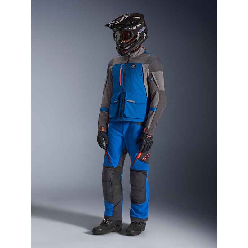 Alpinestars Maxdura Drystar XF motociklistička jakna plavo-tamnosiva