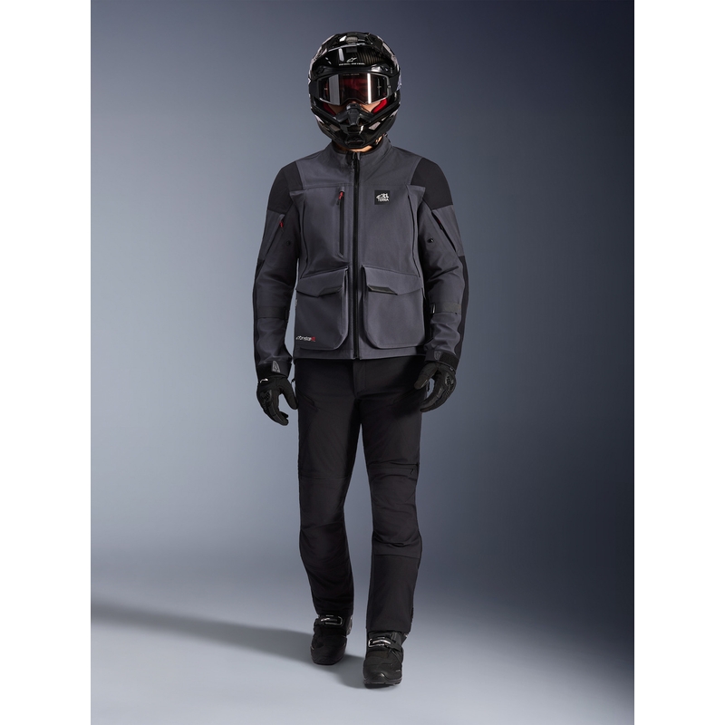 Alpinestars Maxdura Drystar XF motociklistička jakna tamno sivo-crna