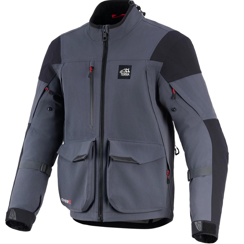 Alpinestars Maxdura Drystar XF motociklistička jakna tamno sivo-crna