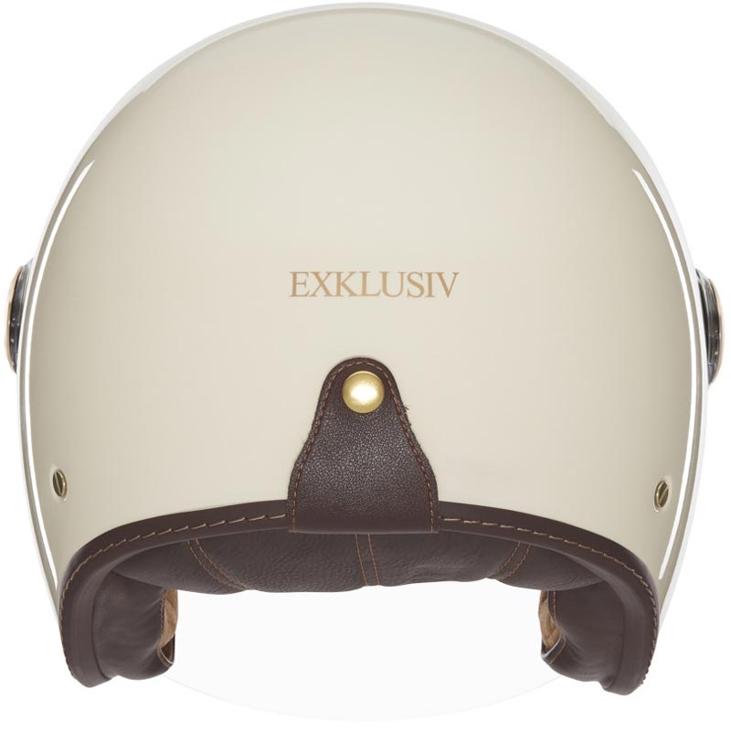 NOX Exklusiv Kulte 2 otvorena motociklistička kaciga bež boje