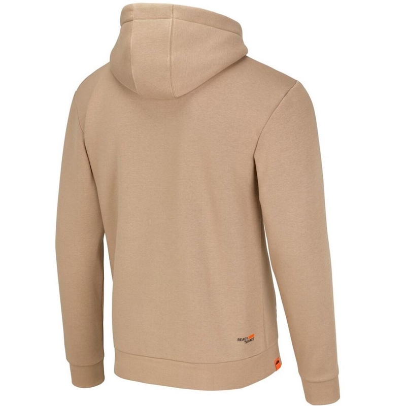 KTM Essential majica s kapuljačom bež boje