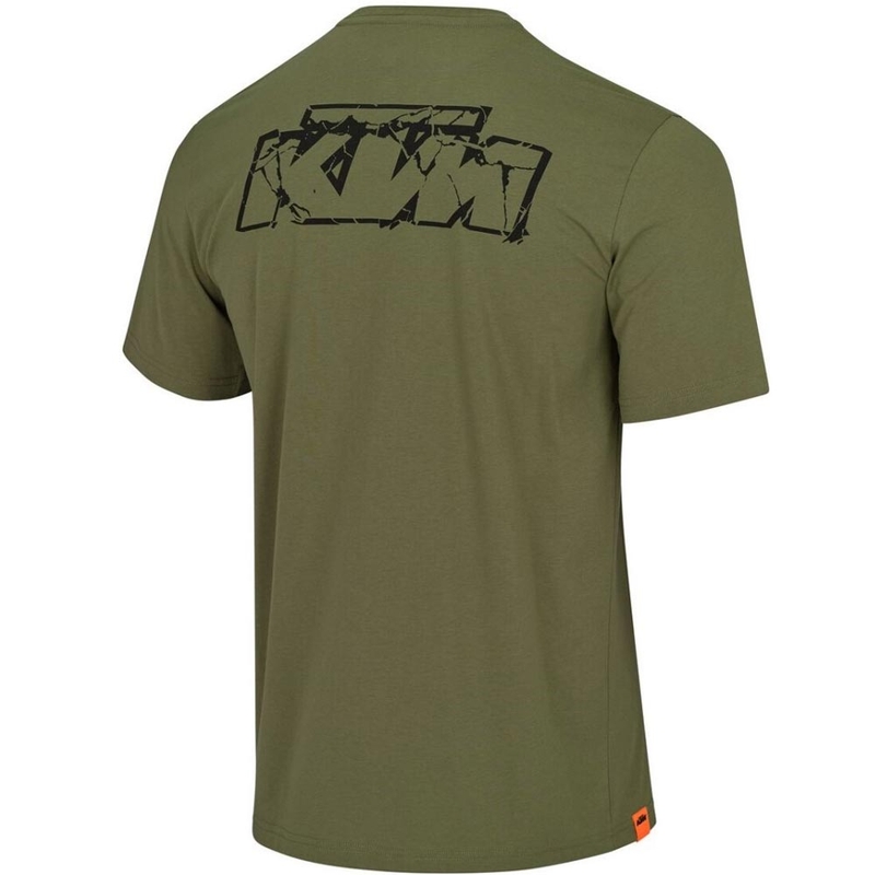 Majica kratkih rukava s KTM logom, kaki