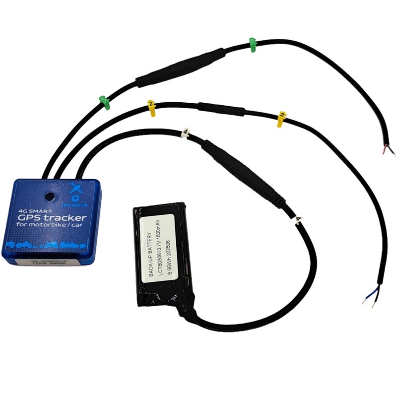 GPS lokator i alarm za motocikl s BIKEANGEL MOTO aplikacijom - Europe Extra