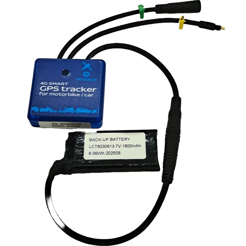 GPS lokator i alarm za motocikl s BIKEANGEL MOTO aplikacijom - Europe Extra
