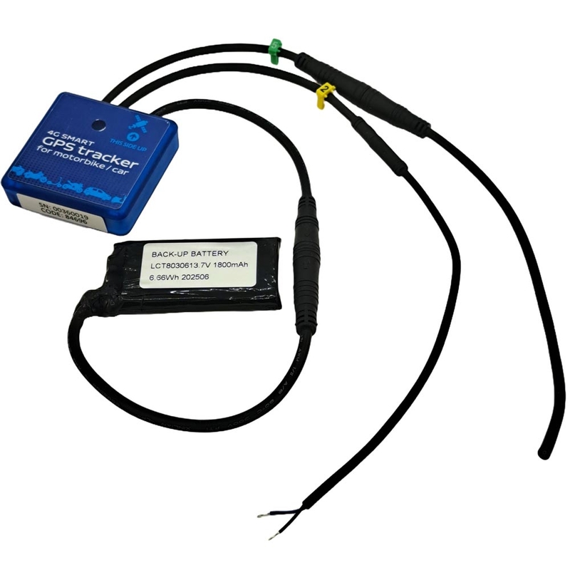 GPS lokator i alarm za motocikl s BIKEANGEL MOTO aplikacijom - Europe Plus